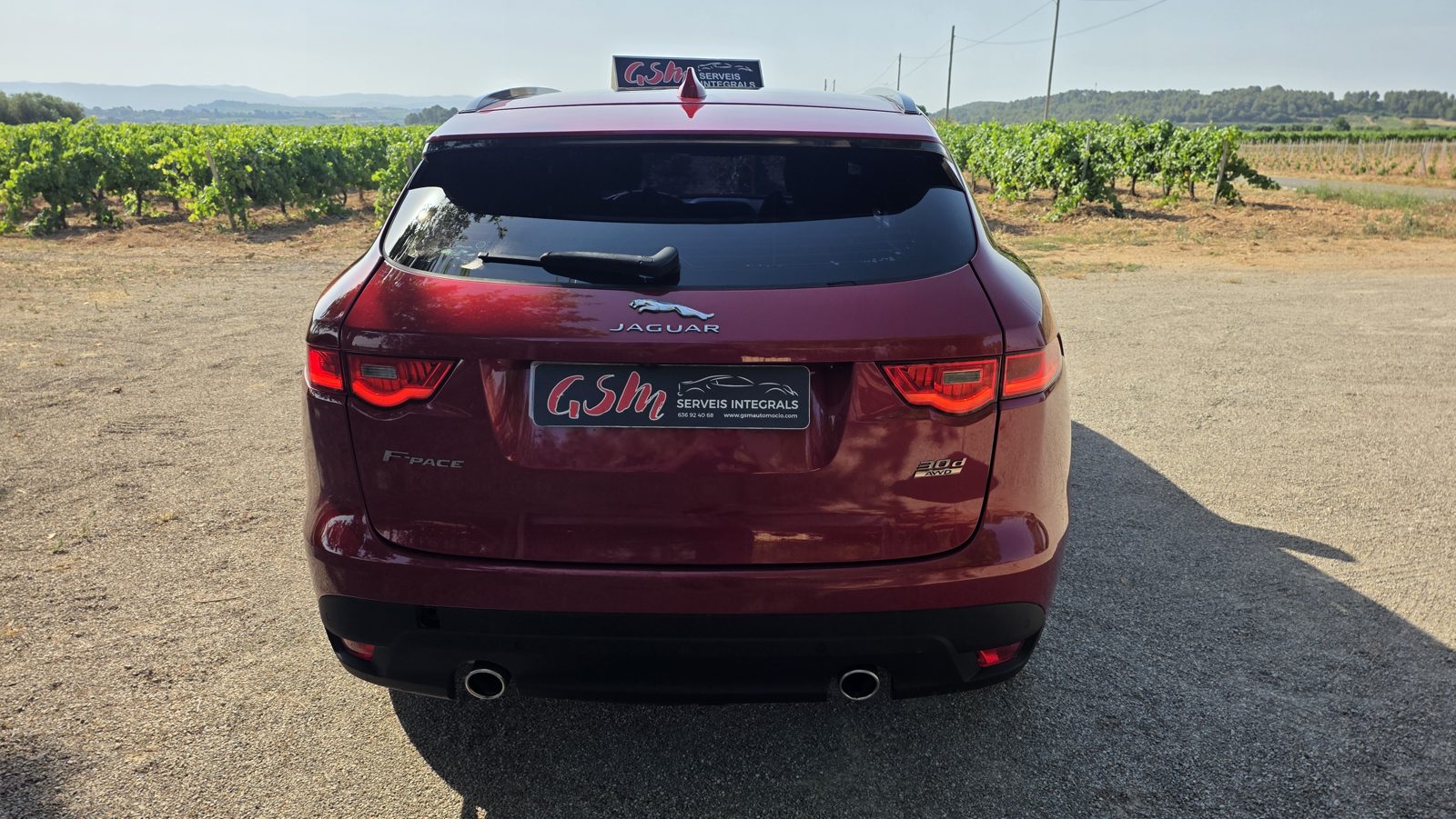 Jaguar F-Pace 3.0D V6 AWD Automático 2018 de ocasión en GSM Serveis Integrals Automoció, Vilobí del Penedès (7)