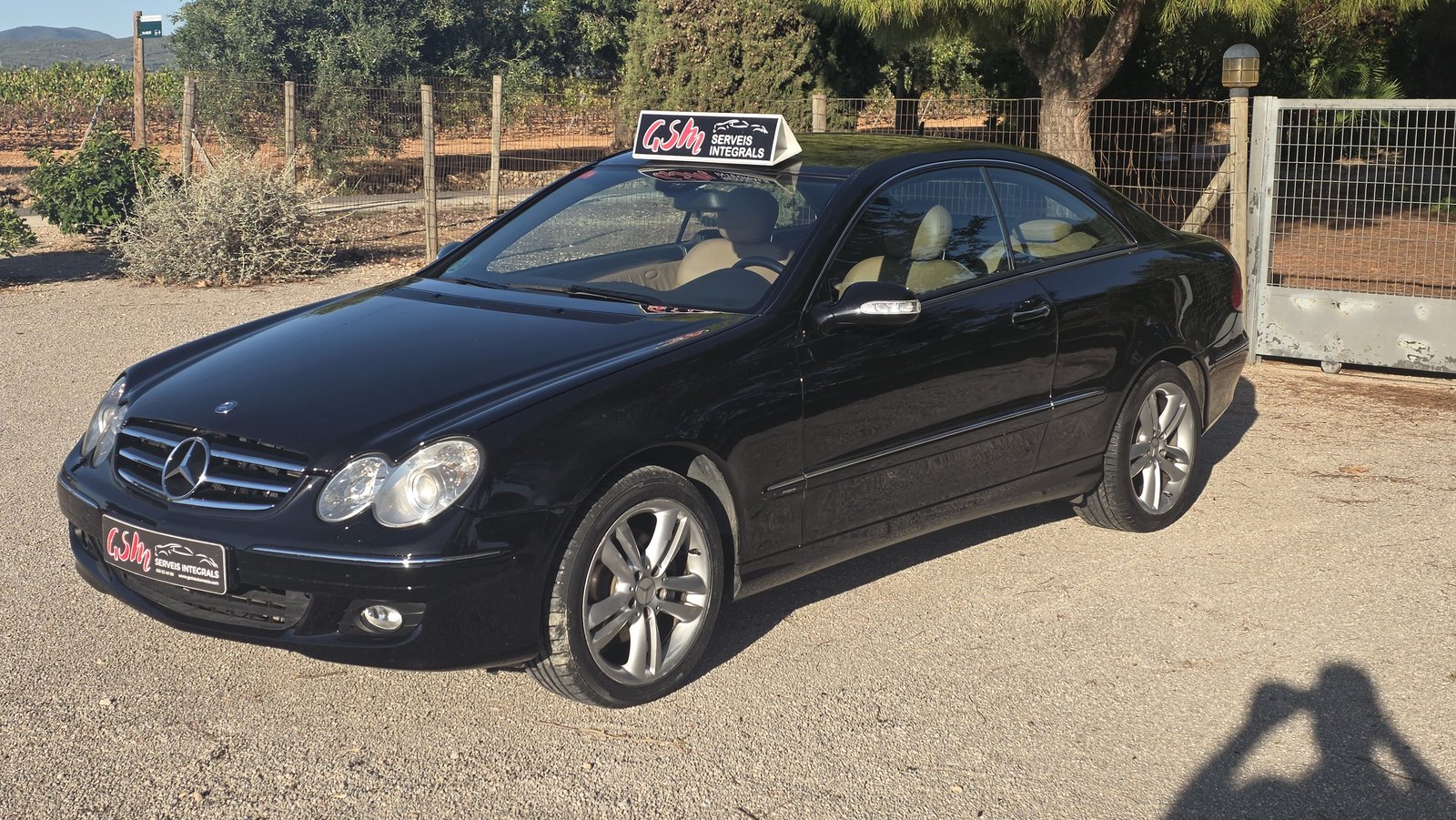 Mercedes-Benz CLK 280 Coupe 3.0 V6 231CV 2007 de ocasión en GSM Serveis Integrals Automoció, Vilobí del Penedès