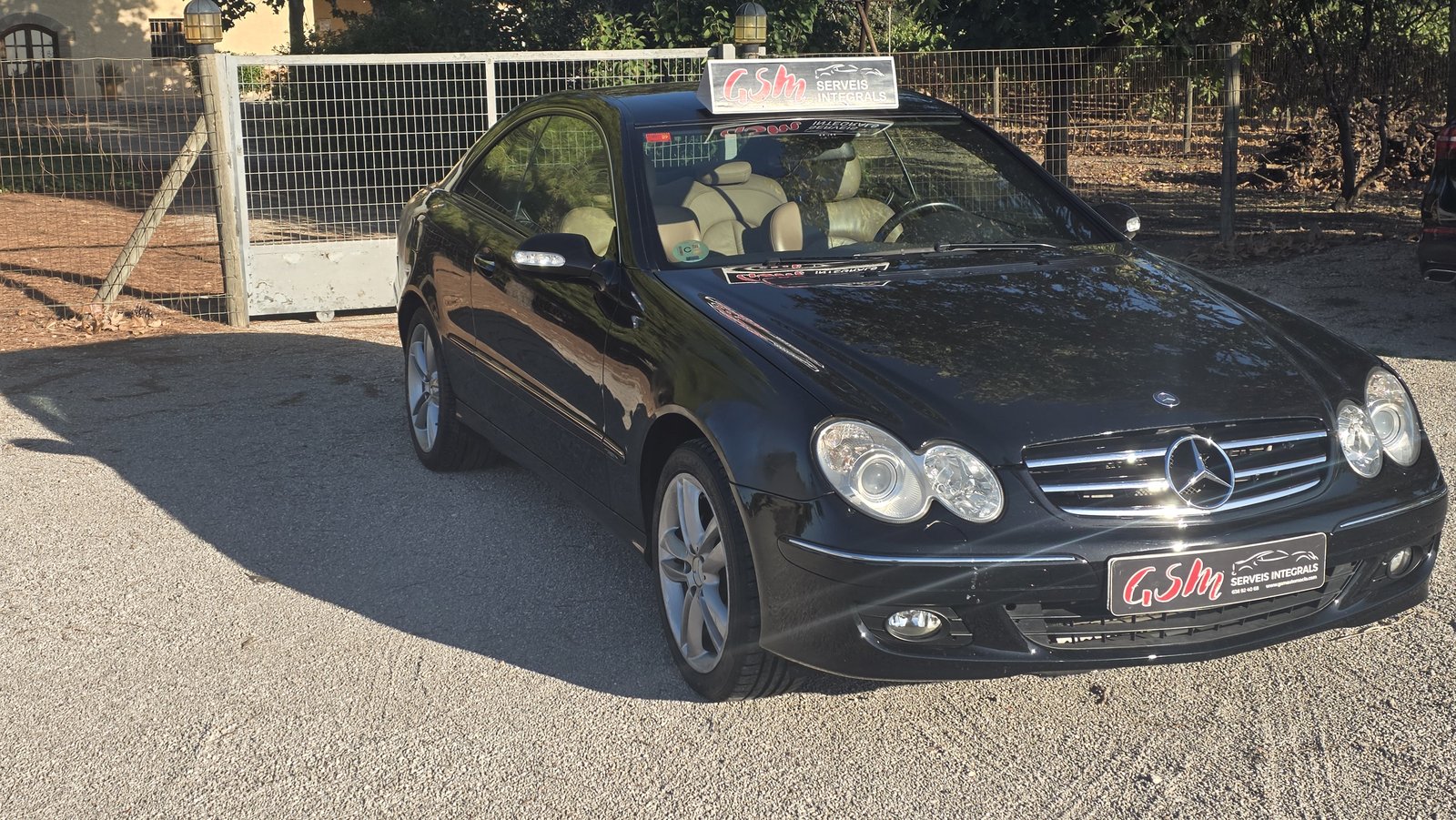 Mercedes-Benz CLK 280 Coupe 3.0 V6 231CV 2007 de ocasión en GSM Serveis Integrals Automoció, Vilobí del Penedès (3)