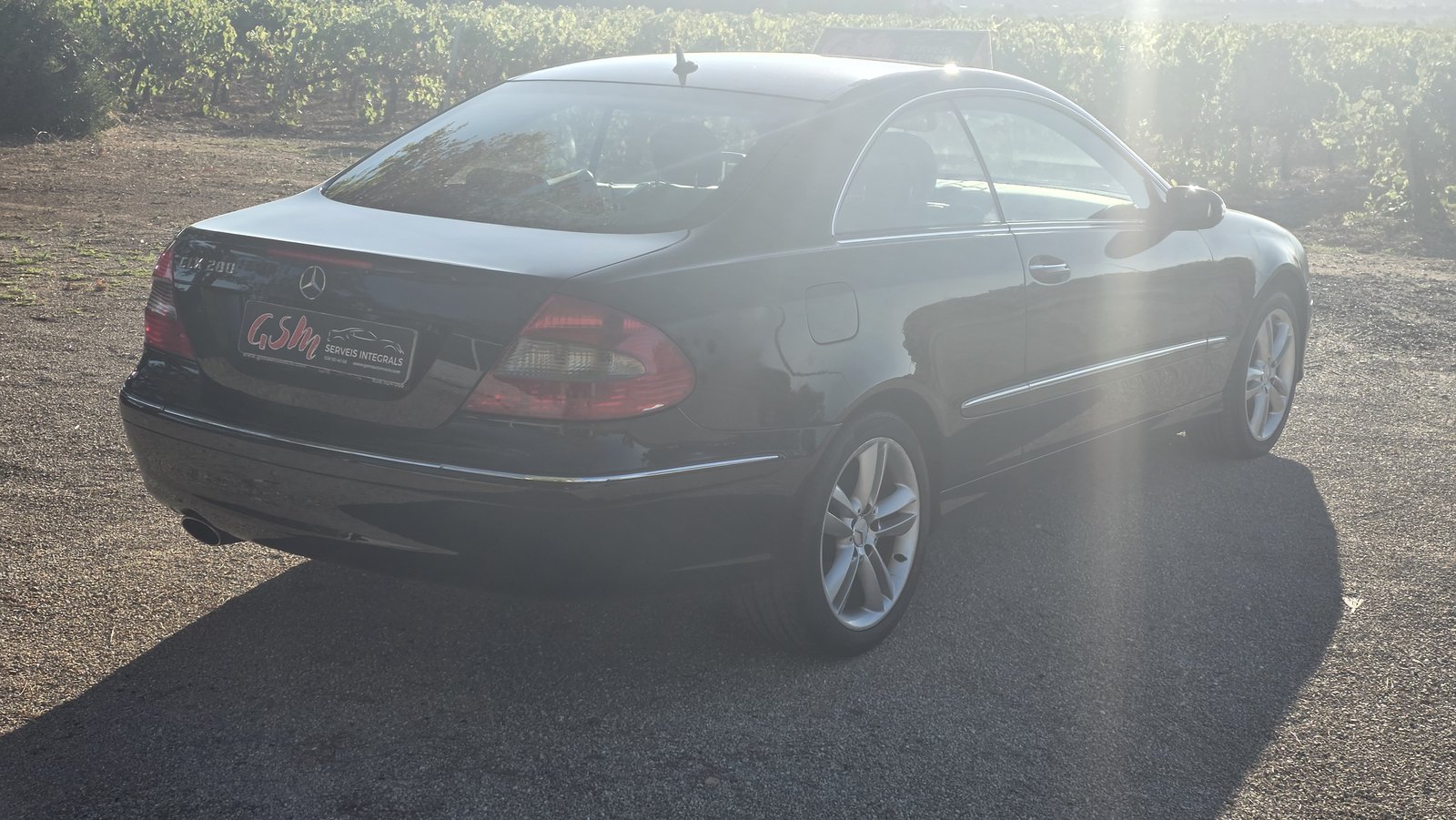 Mercedes-Benz CLK 280 Coupe 3.0 V6 231CV 2007 de ocasión en GSM Serveis Integrals Automoció, Vilobí del Penedès (5)