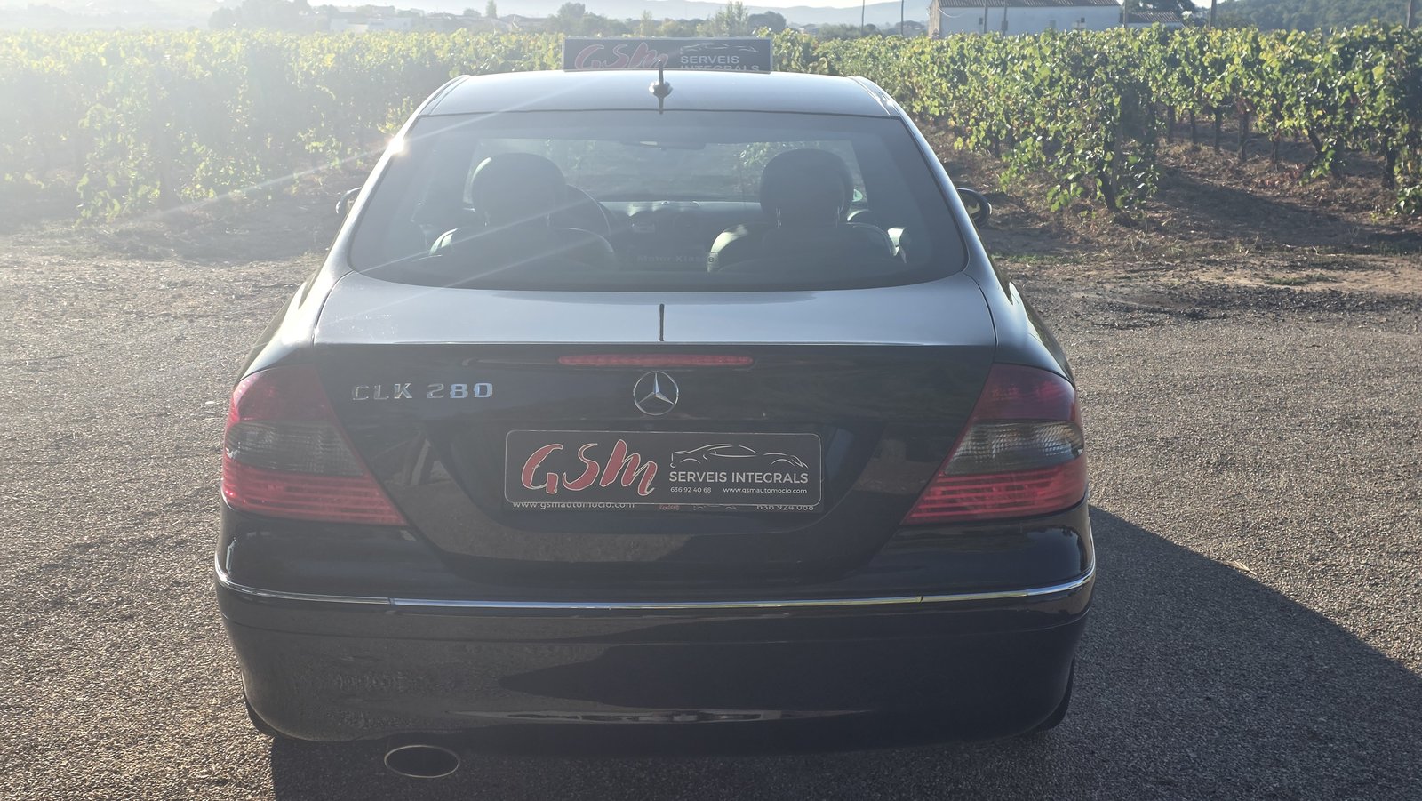Mercedes-Benz CLK 280 Coupe 3.0 V6 231CV 2007 de ocasión en GSM Serveis Integrals Automoció, Vilobí del Penedès (6)