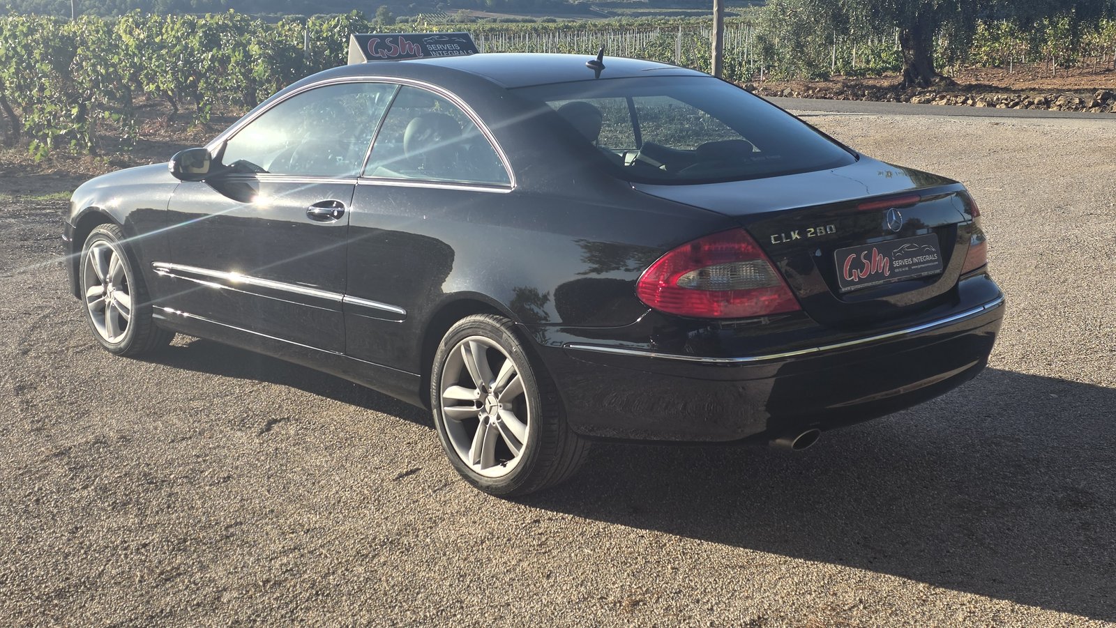 Mercedes-Benz CLK 280 Coupe 3.0 V6 231CV 2007 de ocasión en GSM Serveis Integrals Automoció, Vilobí del Penedès (7)