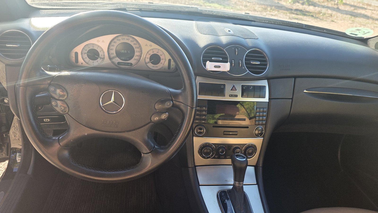 Mercedes-Benz CLK 280 Coupe 3.0 V6 231CV 2007 de ocasión en GSM Serveis Integrals Automoció, Vilobí del Penedès (10)
