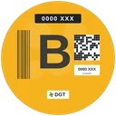 Etiqueta DGT B